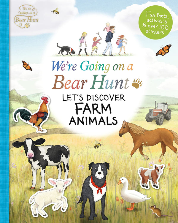 We're Going on a Bear Hunt: Let's Discover Farm Animals Sticker Book