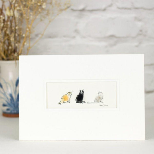Cats Woollen Print