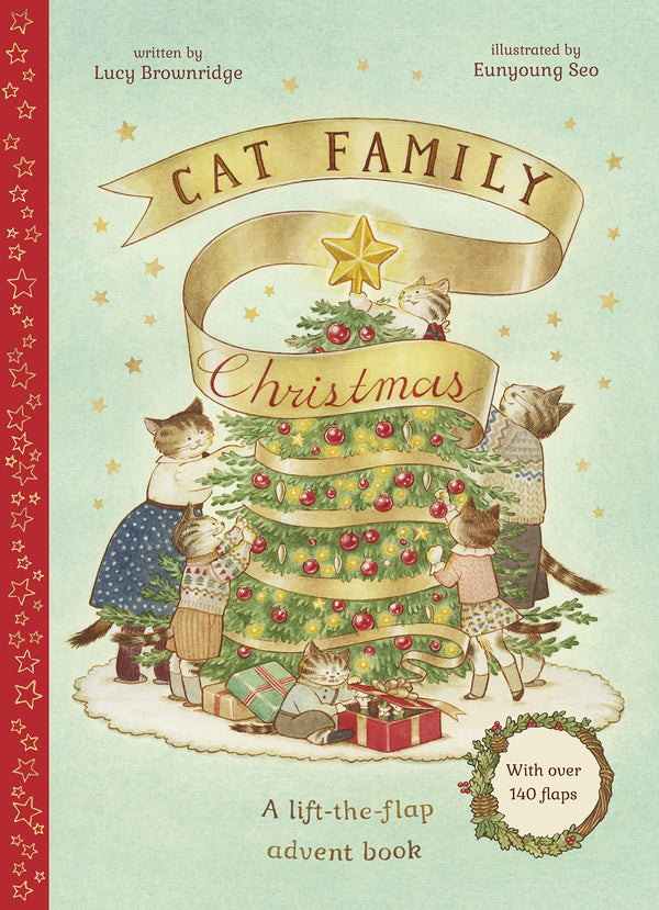 Cat Family Christmas: Lift The Flap Advent Book