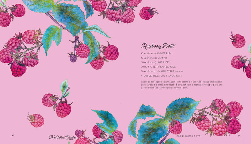 Cocktail Garden: Botanical Cocktails for Every Season - Navy Cover