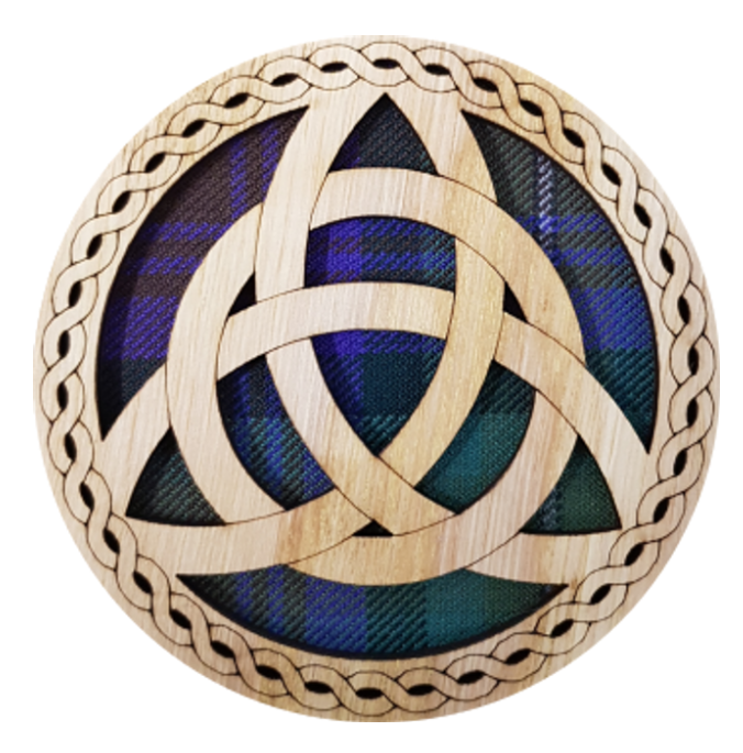 Celtic Knot Round Coaster