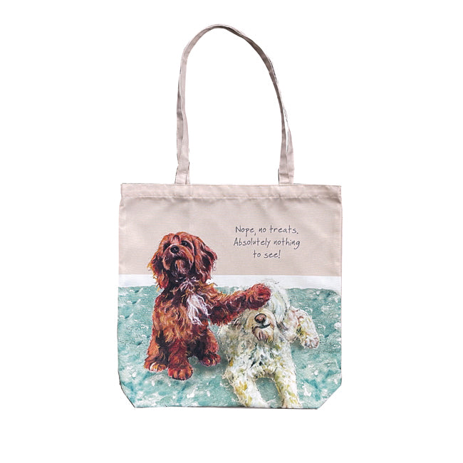 Nothing To See Packable Tote Bag