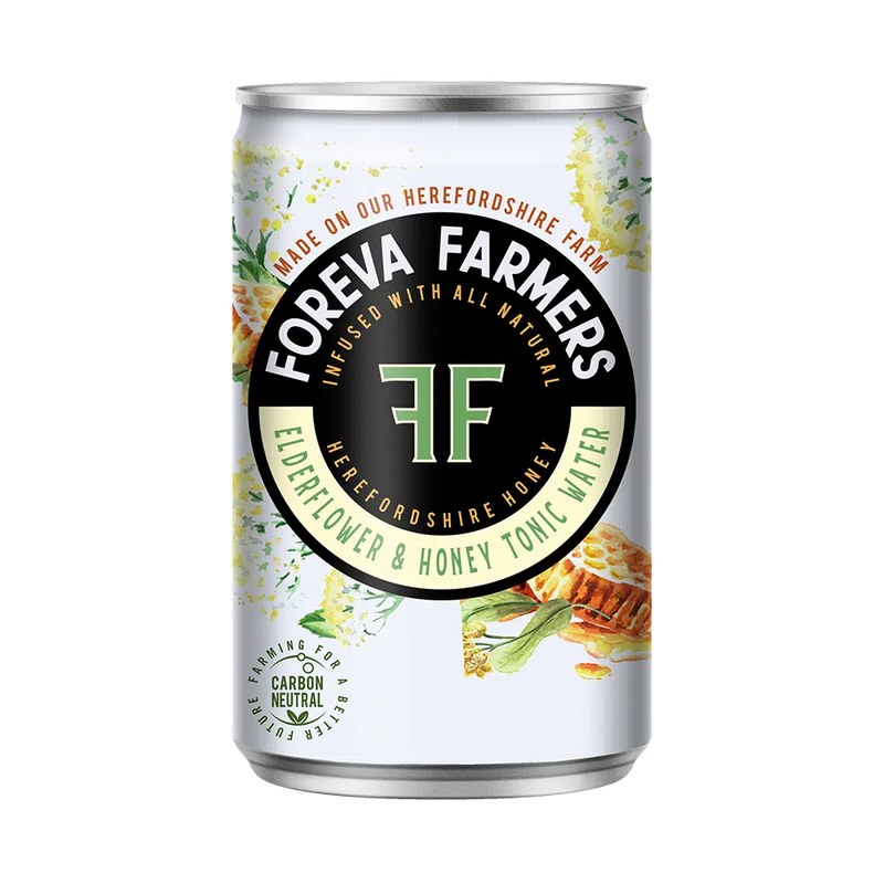 Elderflower & Honey Tonic Cans - Pack of 8