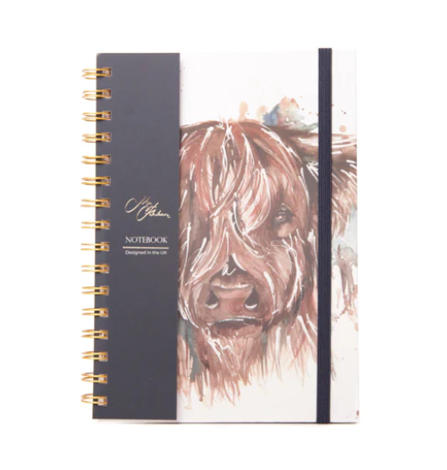 The Hebrides Highland Cow Notebook