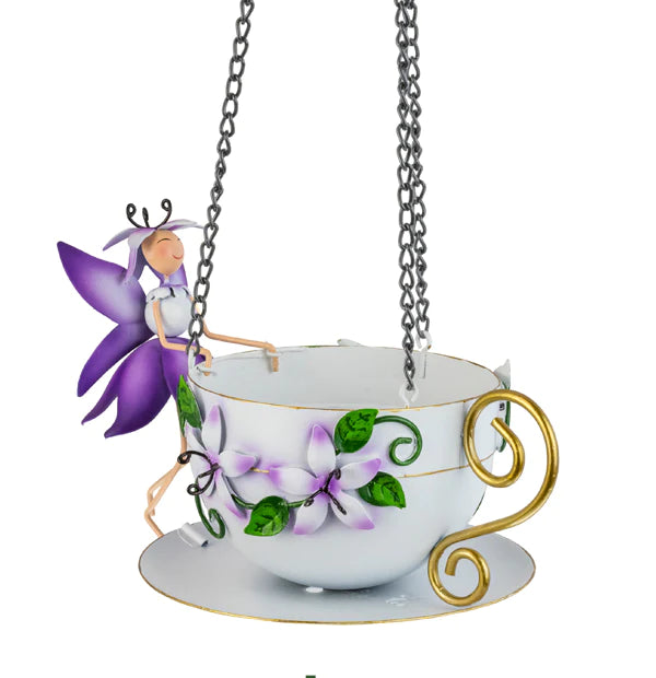 Fairy Teacup Bird Feeder