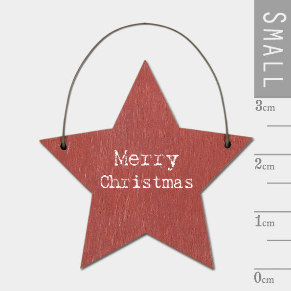 Little Star Sign - Merry Christmas