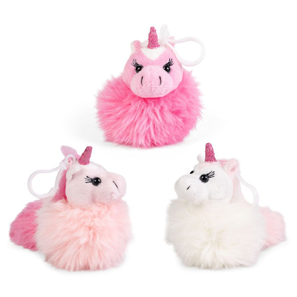 Fluffy Unicorn Clip