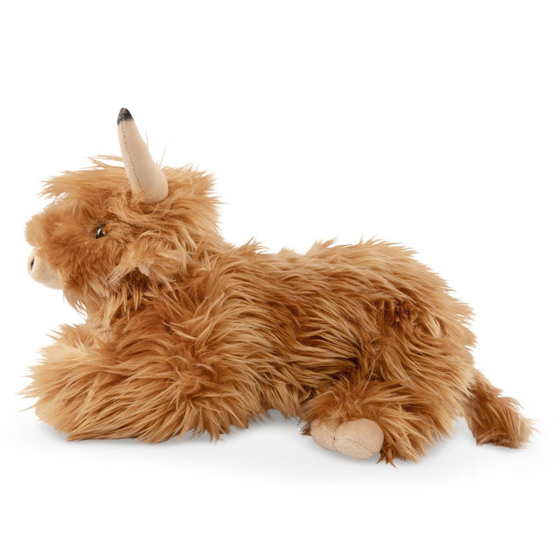 Large Lying Red Highland Cow