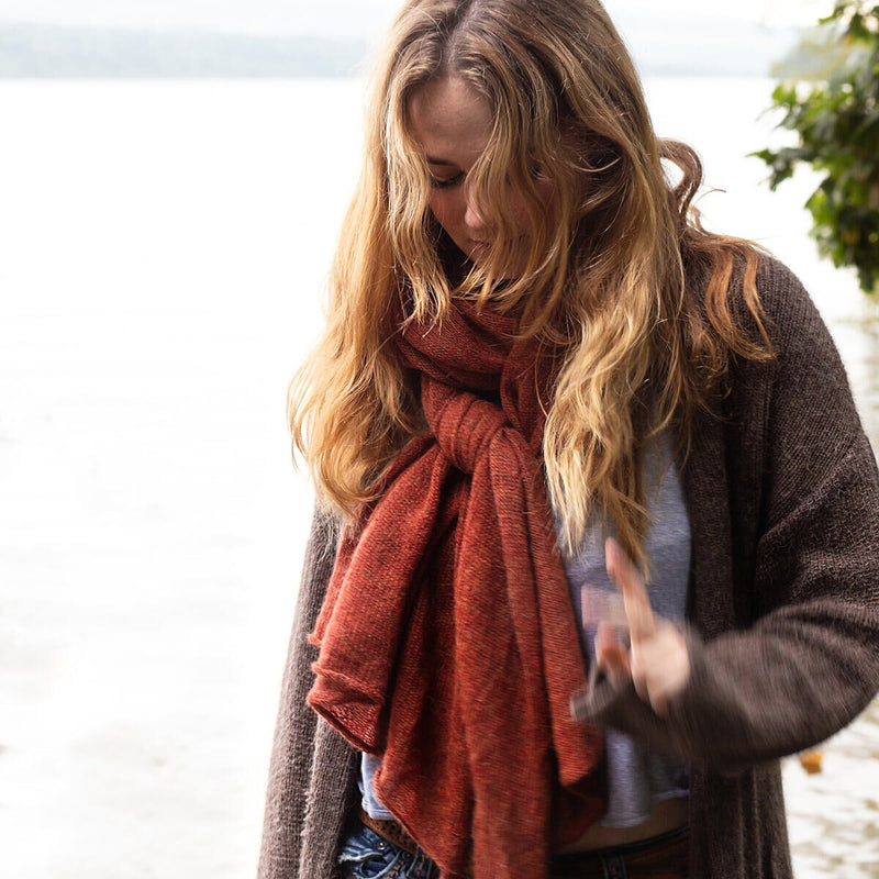 Alpaca Jersey Scarf