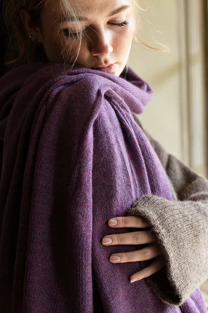 Alpaca Jersey Scarf