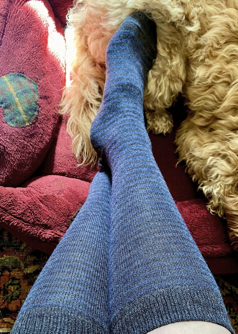 Stripey Alpaca Socks