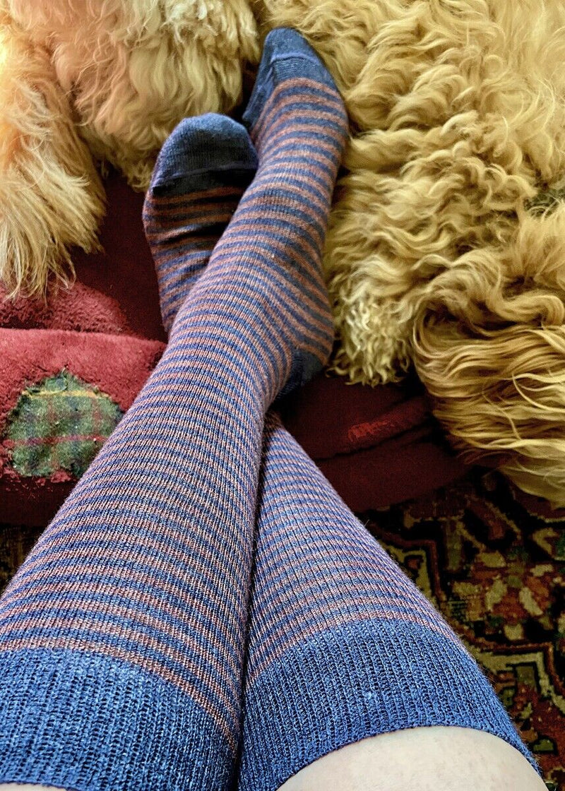 Stripey Alpaca Socks