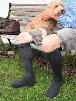 Men's Alpaca Knee Socks