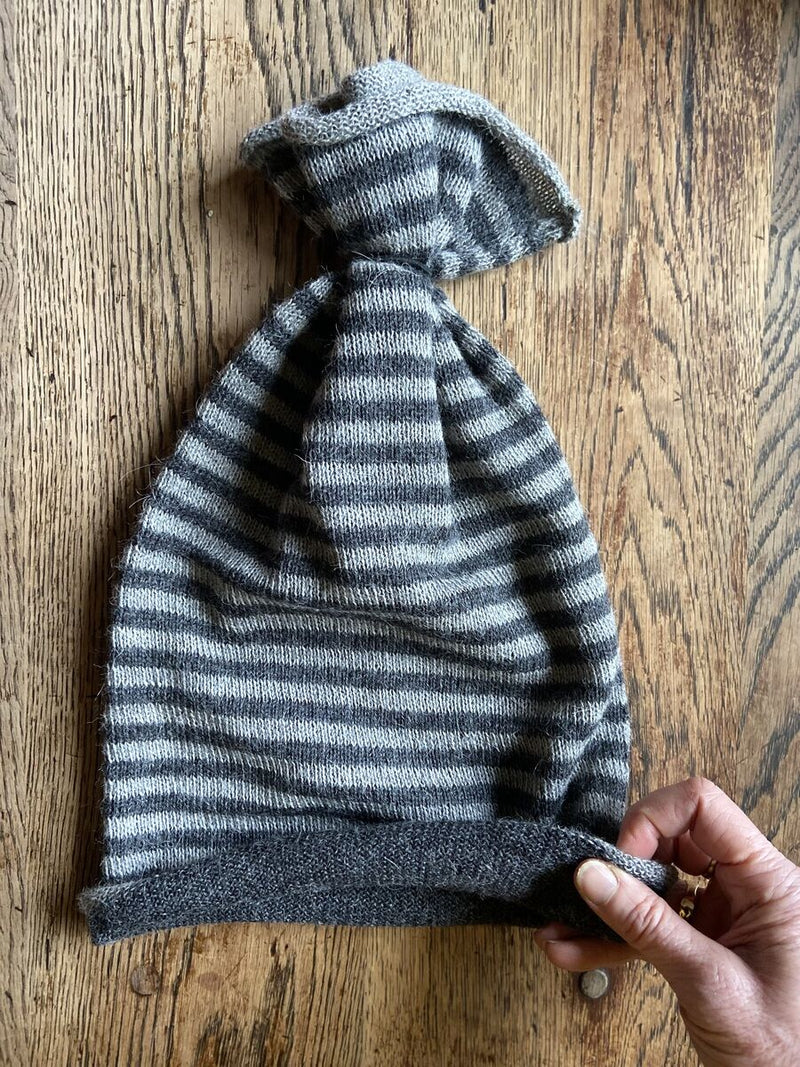 Alpaca Stripey Multiway Beanie