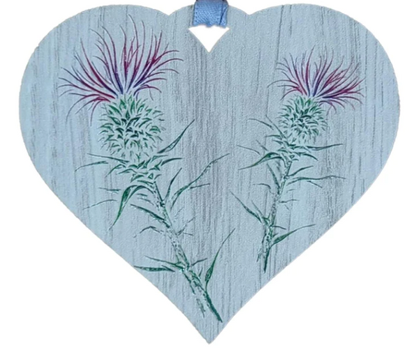 Thistle Hanging Heart