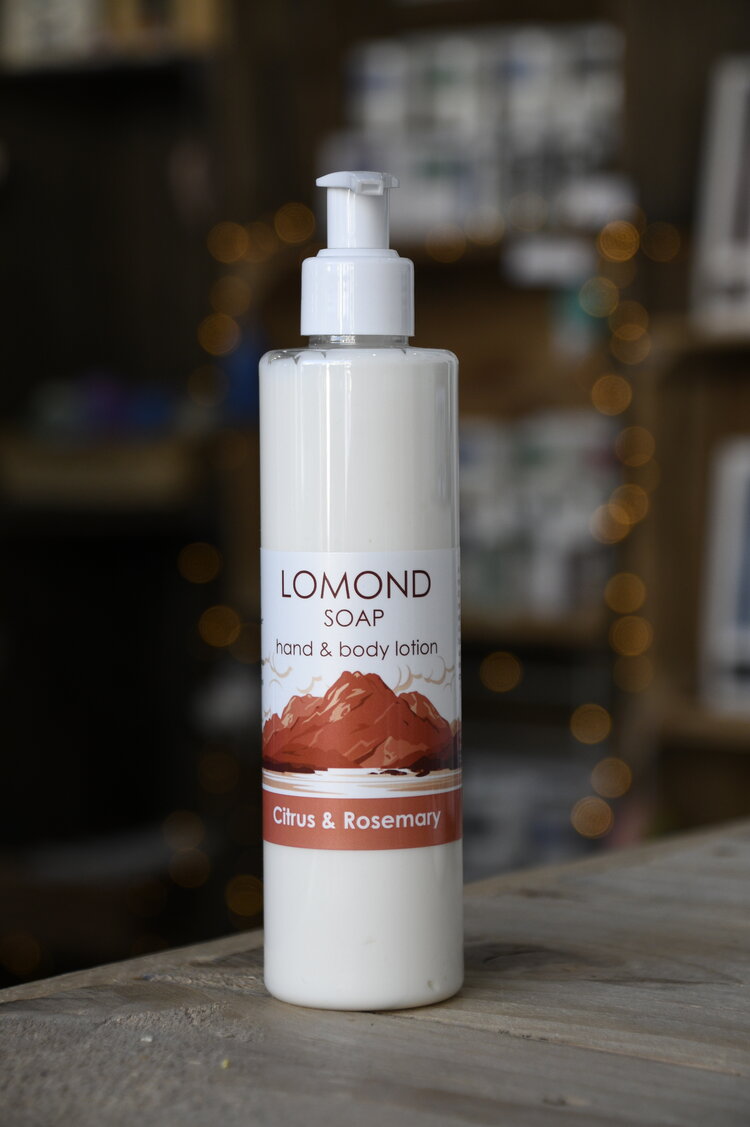 Hand and Body Lotion by Lomond Soap