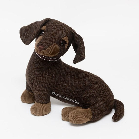 Egbert the Dachshund Doorstop