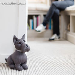Aaron the Scottie Sitting Doorstop