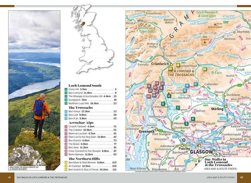 Day Walks in Loch Lomond and the Trossachs