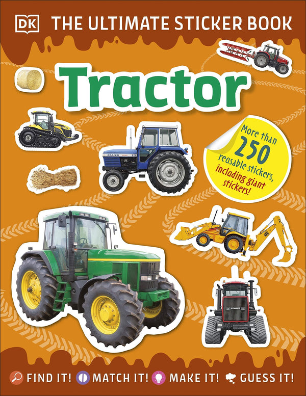 The Ultimate Sticker Book: Tractor