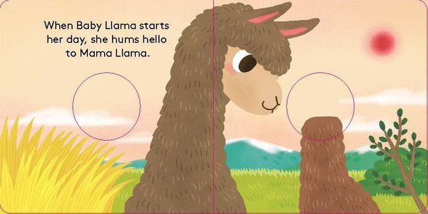 Baby Llama Finger Puppet Book