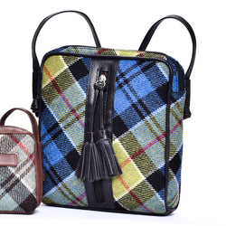Dolly Bag in Ancient Colquhoun Tweed and Leather - Luss General Store