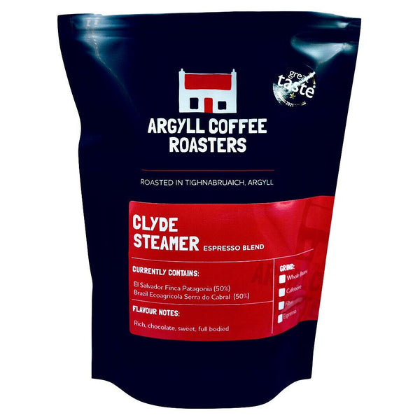 Clyde Steamer Espresso Blend Coffee by Argyll Coffee Roasters