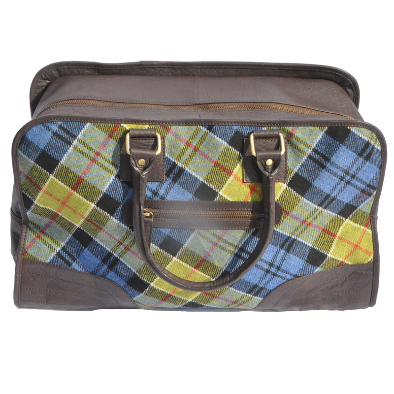 Holdall in Ancient Colquhoun Tweed & Leather