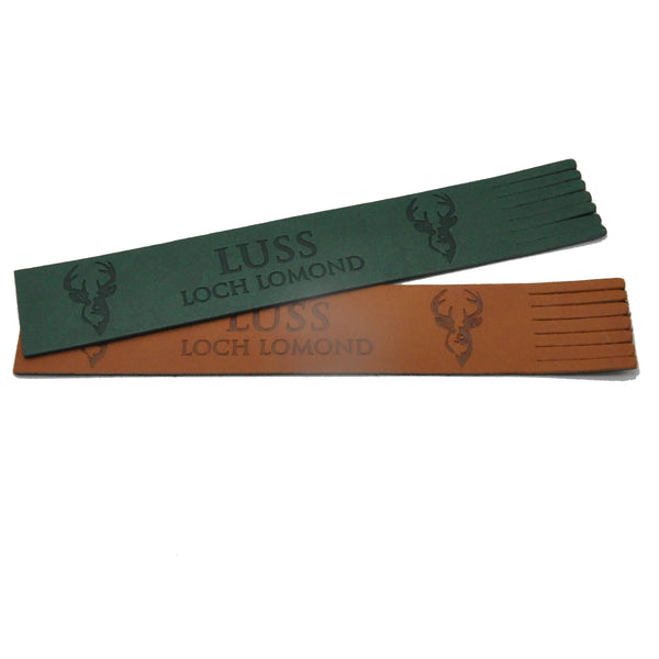 Luss Embossed Leather Bookmark - Luss General Store