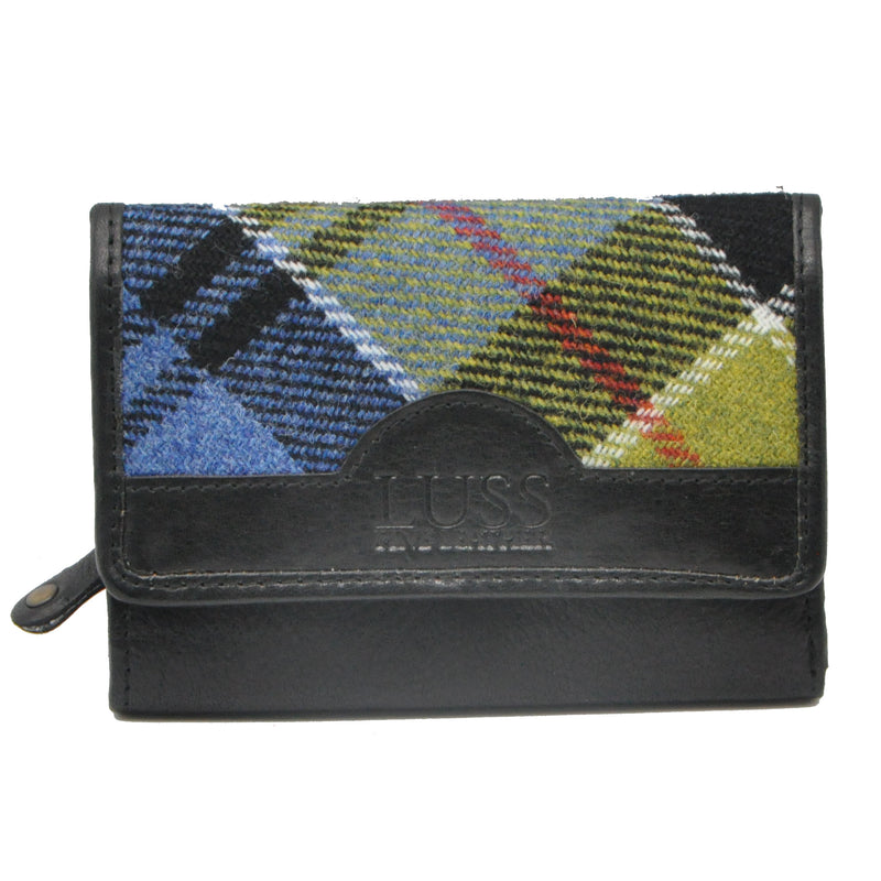 Esk Matinee Purse in Ancient Colquhoun Tweed & Leather - Luss General Store