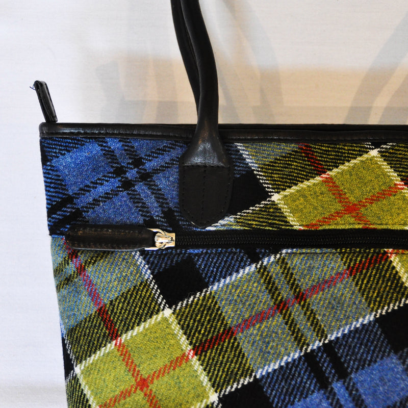 Fay Bag in Ancient Colquhoun Tweed & Leather