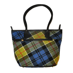 Fay Bag in Ancient Colquhoun Tweed & Leather