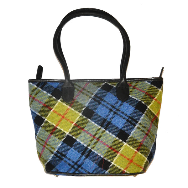 Fay Bag in Ancient Colquhoun Tweed & Leather