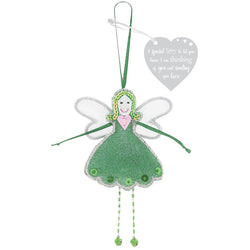 Hanging Glitter Fairy Decorations
