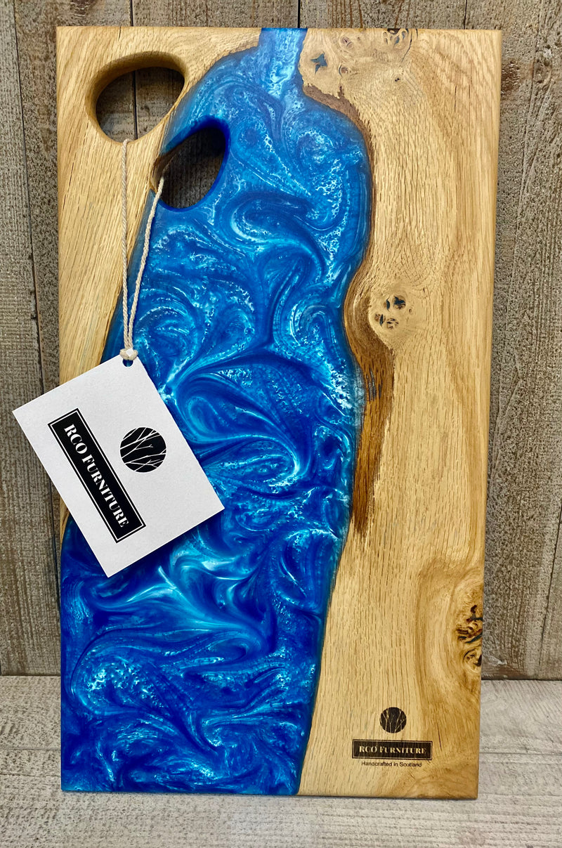 Sapphire Resin Charcuterie Board