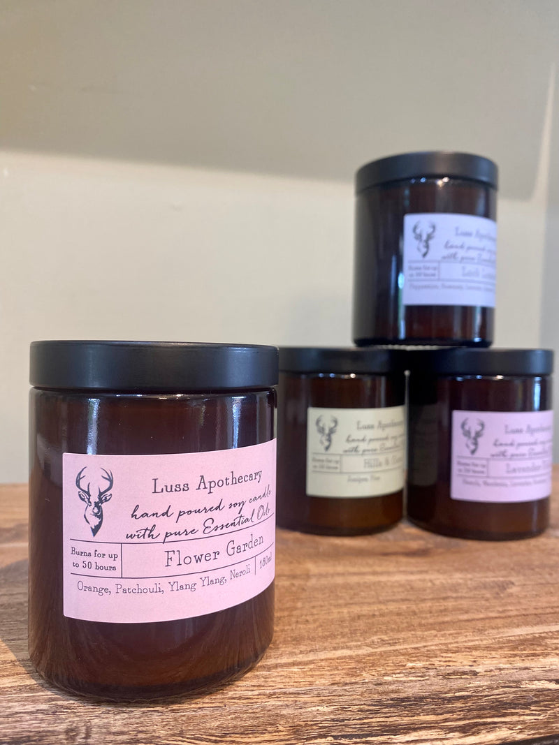 Luss Apothecary Soy Wax Candles
