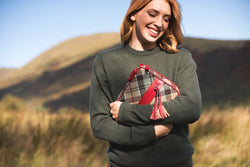 Dolly Bag in Weathered Colquhoun Tweed & Leather - Luss General Store