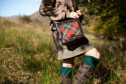 Iona Satchel in MacGregor Tweed & Leather
