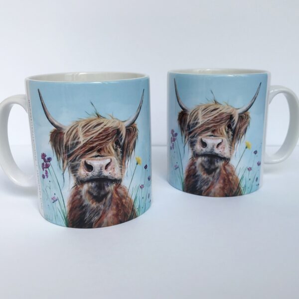 Highland Cow Mug by Pankhurst Gallery