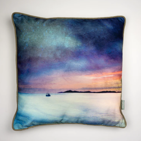 Sunset over Skye Cushion