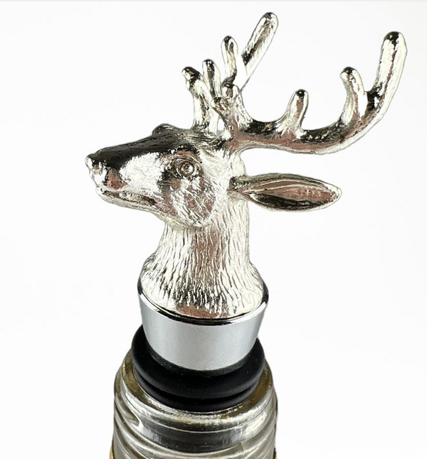 Stag Stainless Steel Bottle Stopper