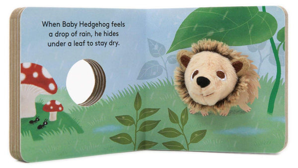 Baby Hedgehog Finger Puppet Book - Luss General Store