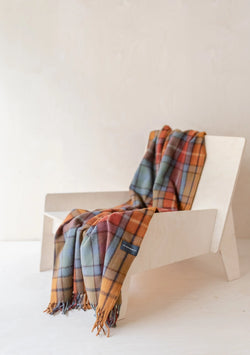 Recycled Wool Blanket in Buchanan Antique Tartan