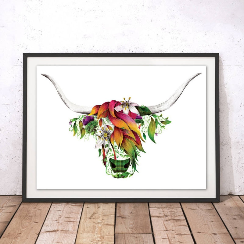 Ivy the Highland Cow Range by Kat Baxter