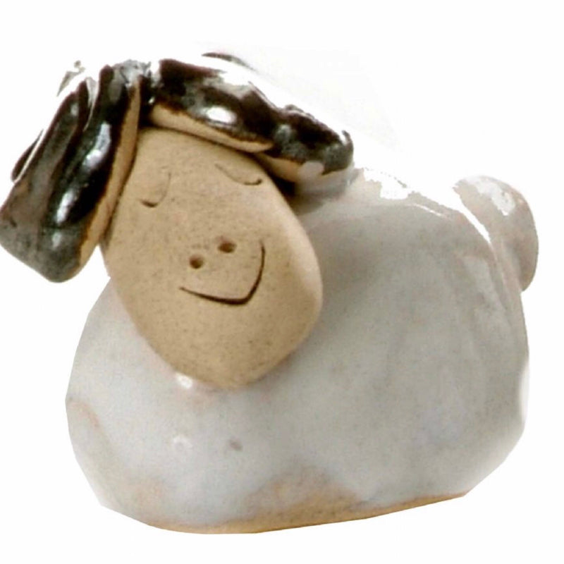 Mini Sheep Ceramic Sculpture