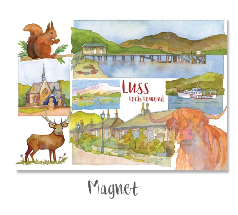 Luss Montage Magnet by Emma Ball