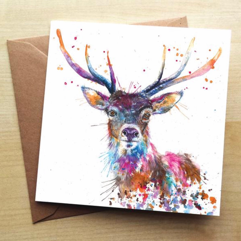 Splatter Rainbow Stag Range by Katherine Williams