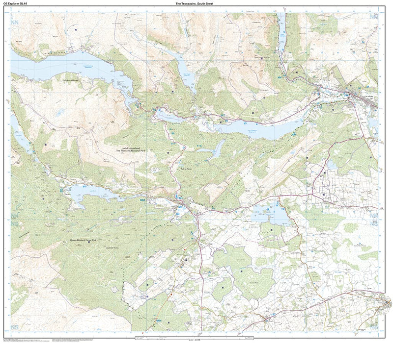 Explorer Map: The Trossachs OL46