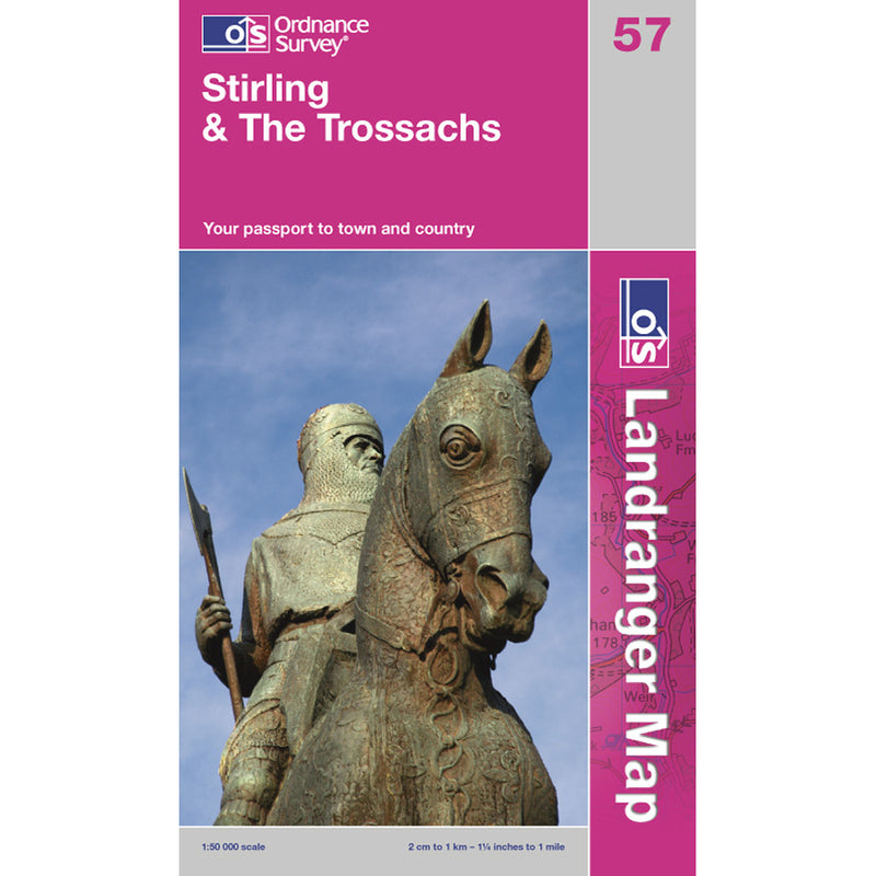 Landranger Map:  Stirling and The Trossachs 57