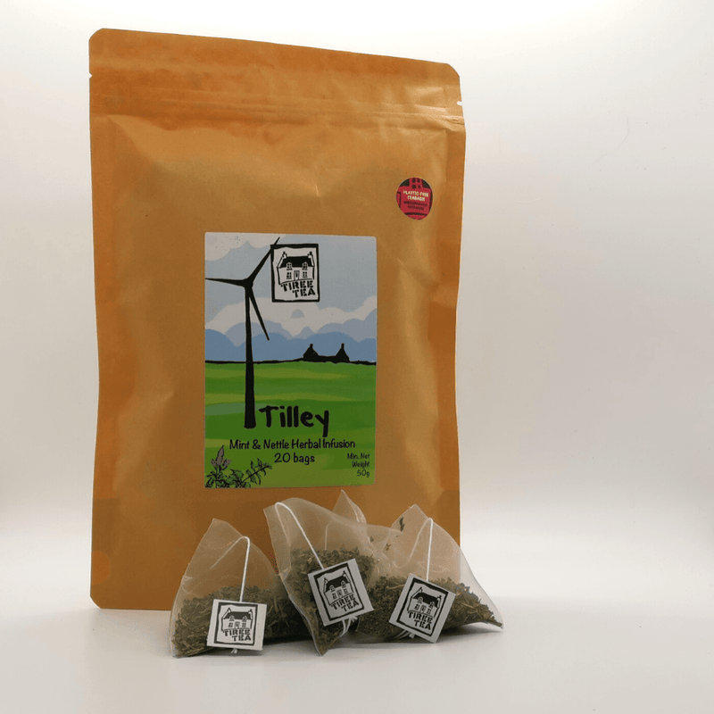 Tilley Mint & Nettle Herbal Infusion by Tiree Tea